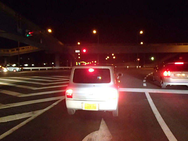 平出工業団地交差点